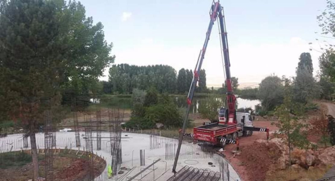 35 Tonluk hiyap vinçle çelik montajı