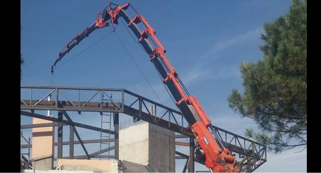 60 Tonluk Kardelen Marka Hiap Vinç İle Çelik Montaj